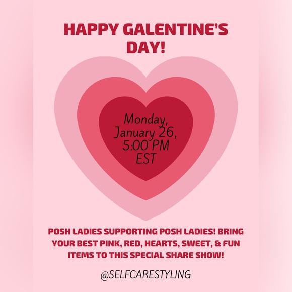 ππΉπ«GALENTINEβS DAY SHARE SHOW - MONDAY, JAN 26, 5P ESTππΉπ« - Picture 1 of 13